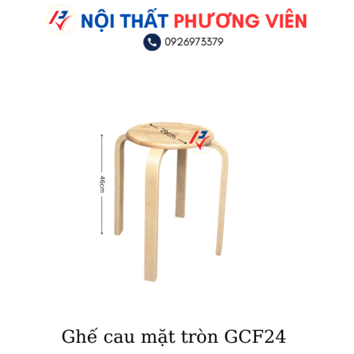 ghe cau mat tron gcf24
