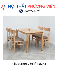 ban cabin ghe panda