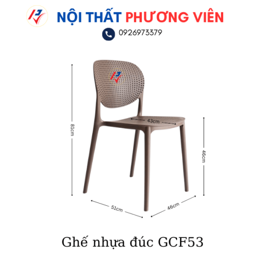 ghe nhua duc gcf53
