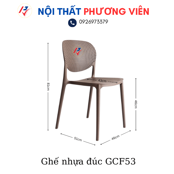 ghe nhua duc gfc53