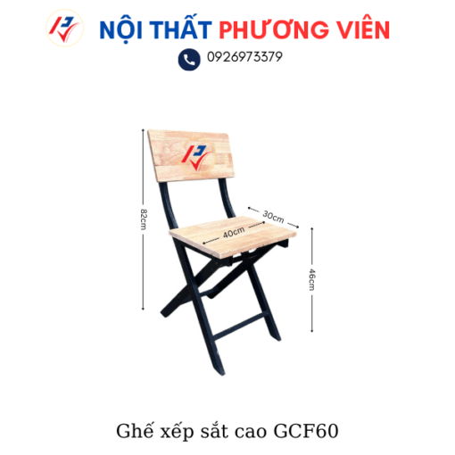 Ghe sat xep cao