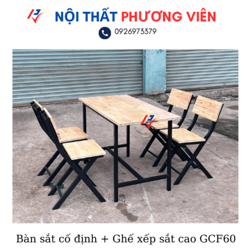 Ghe sat xep cao