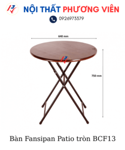 ban fansipan patio tron