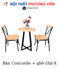 ban concorde va ghe x