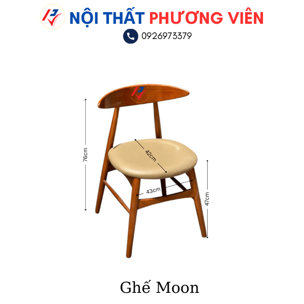 ghe moon go cao su