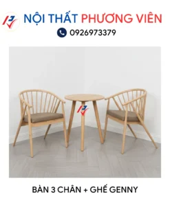 ban 3 chan va ghe genny