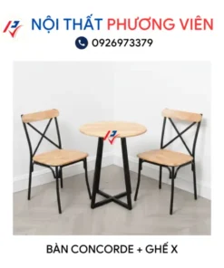 ban concorde va ghe x