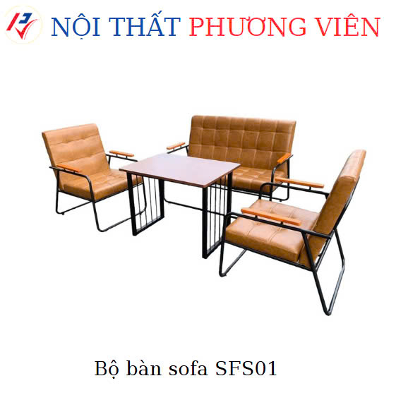 Bộ sofa sắt SFS01 đa dạng không gian