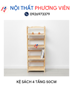 ke sach 4 tang 50cm