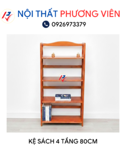 ke sach 4 tang 80cm