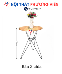 ban 3 chia