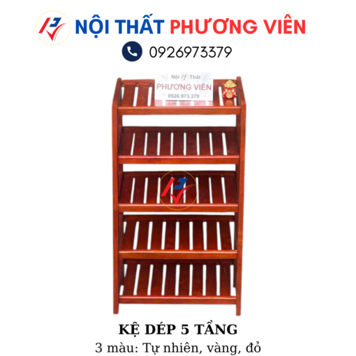 ke giay dep 5 tang