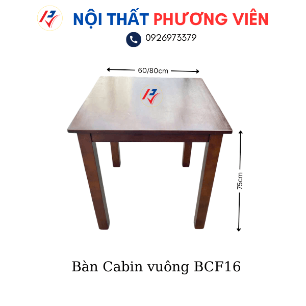 ban cabin vuong