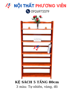 ke sach 5 tàng 80cm