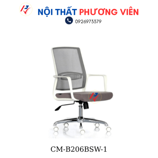 ghe van phong cm-b206bsw-1