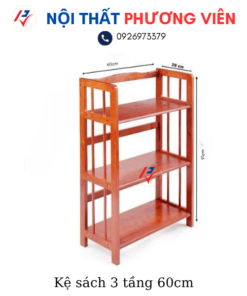 ke sach 3 tang 60cm