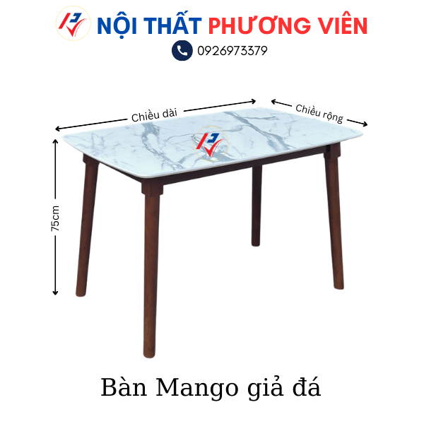ban mango gia da
