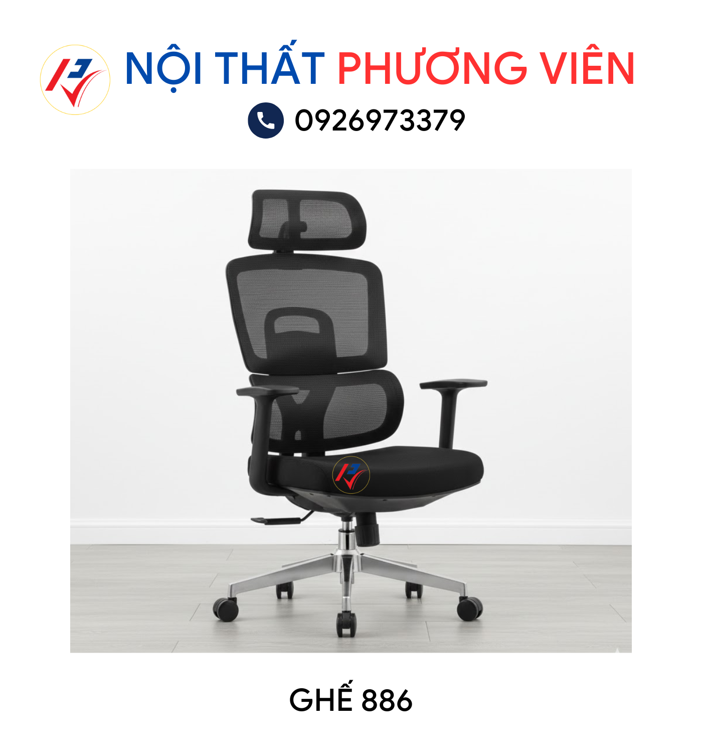Ghe van phong 886