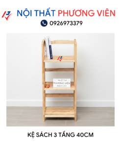 ke sach 3 tang 40cm