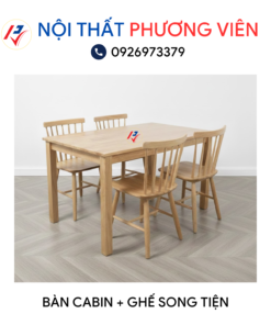 ban cabin va ghe song tien