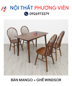 ban mango va ghe windsor