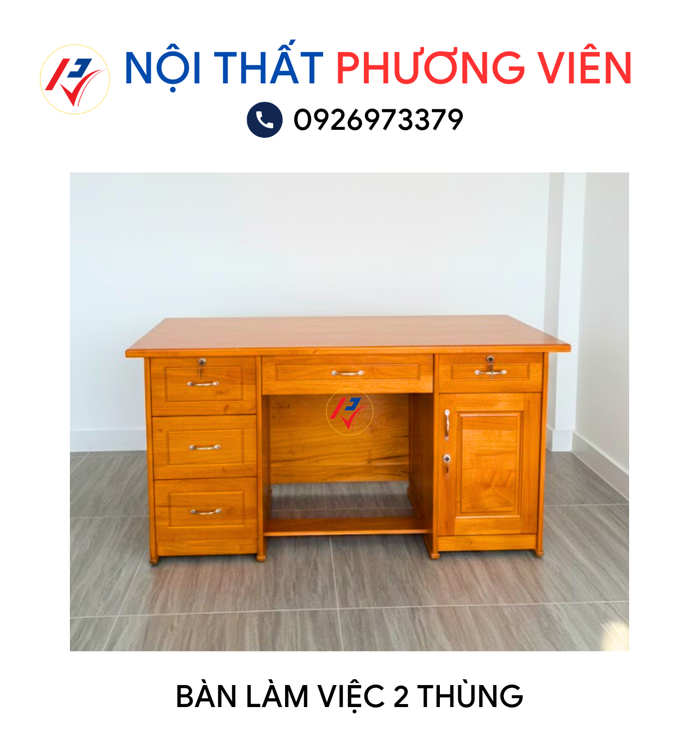 ban lam viec 2 thung