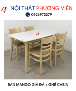 ban mango gia da va ghe cabin