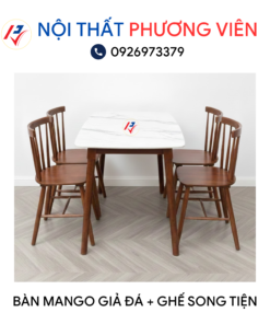 ban mango gia da va ghe song tien