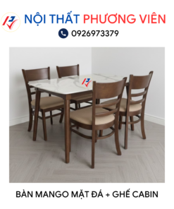 ban mango mat da va ghe cabin