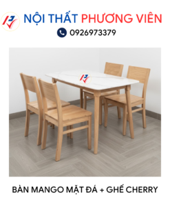 ban mango mat da va ghe cherry