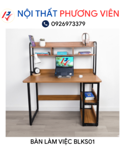 ban lam viec go mdf blks01