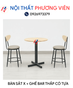 ban sat x va ghe bar thap co tua