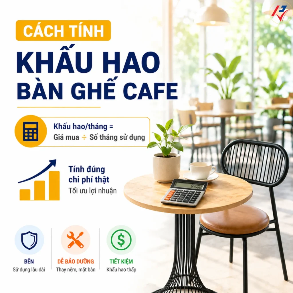 Cách tính khấu hao