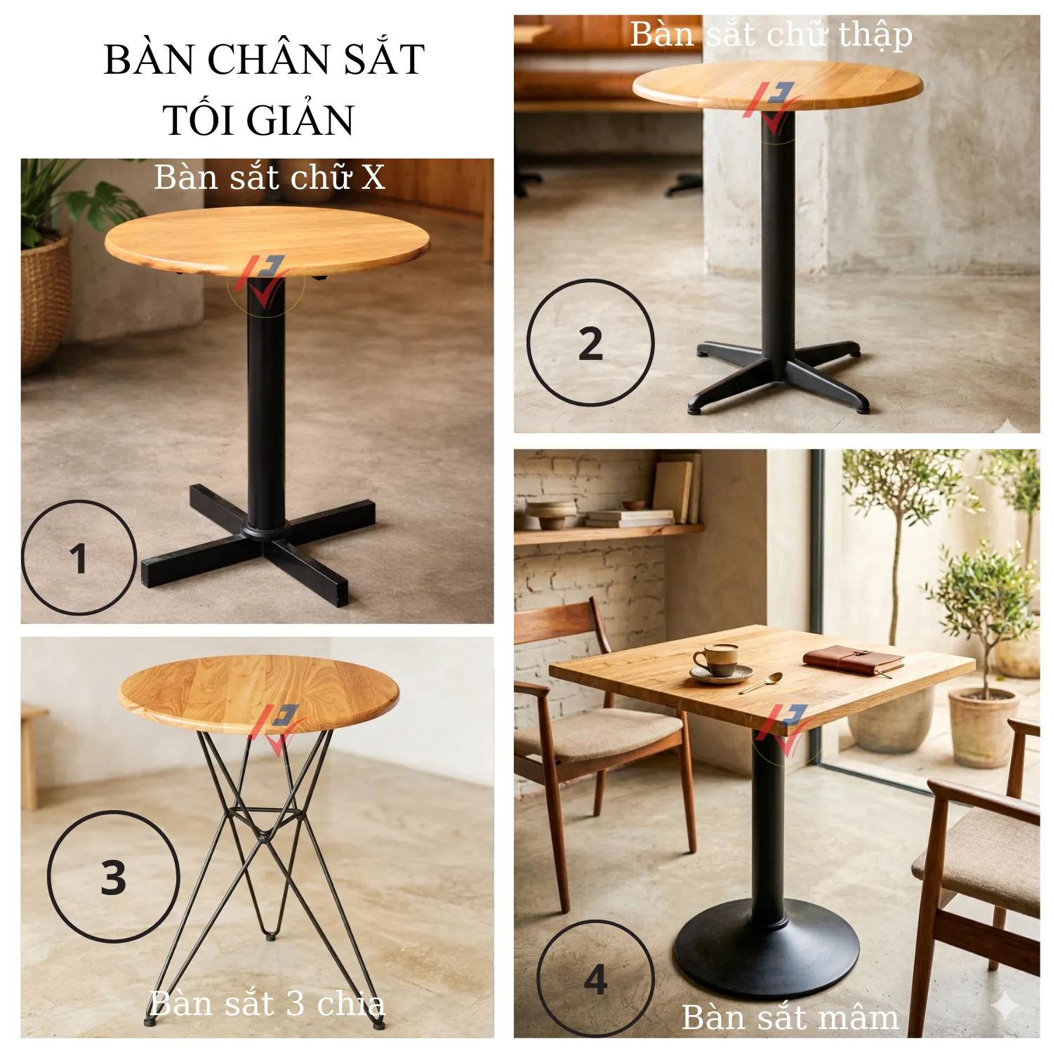 Bàn chân sắt tối giản