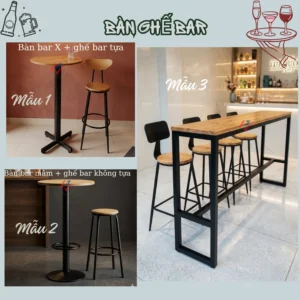 Bàn ghế bar