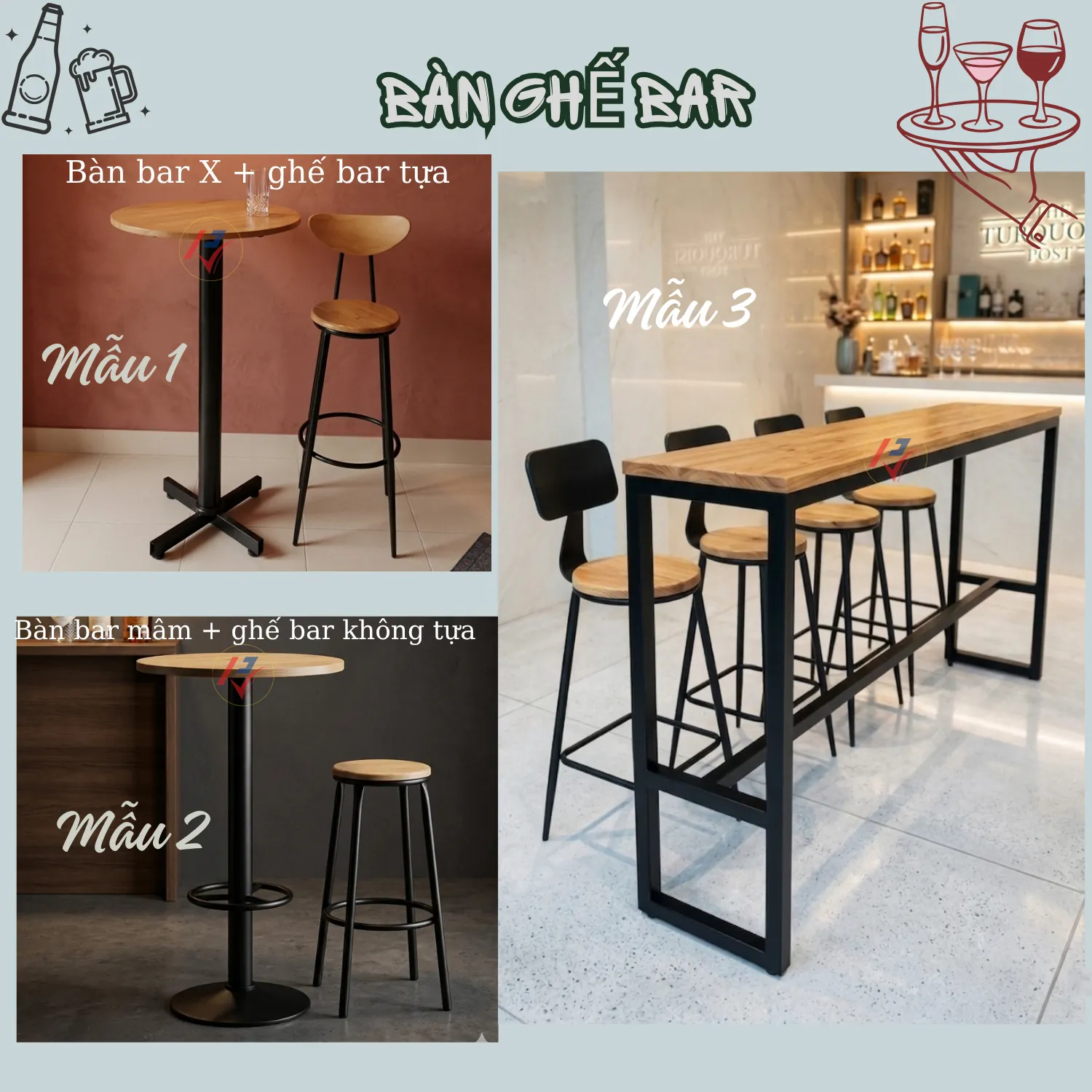 Bàn ghế bar