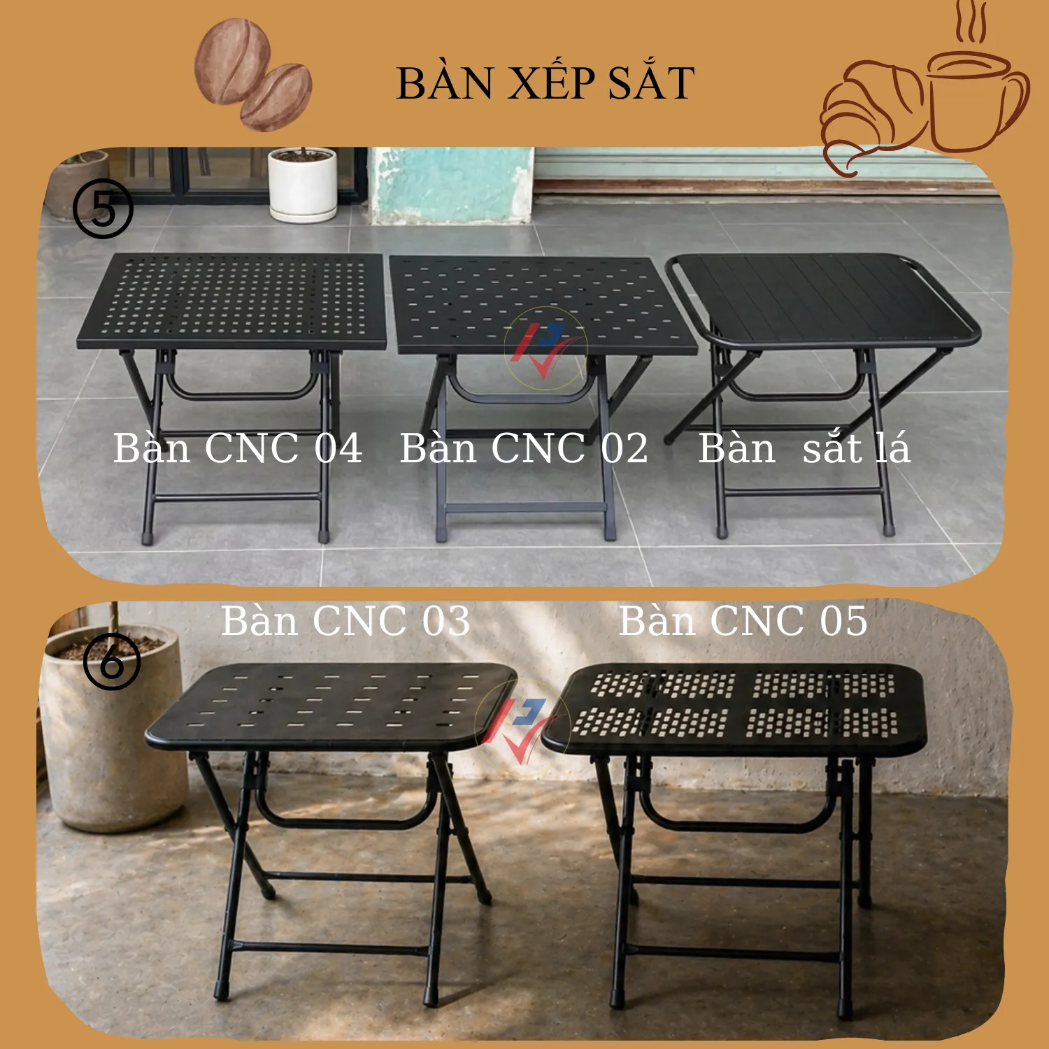 Bàn xếp sắt