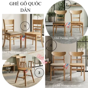 Ghế gỗ quốc dân