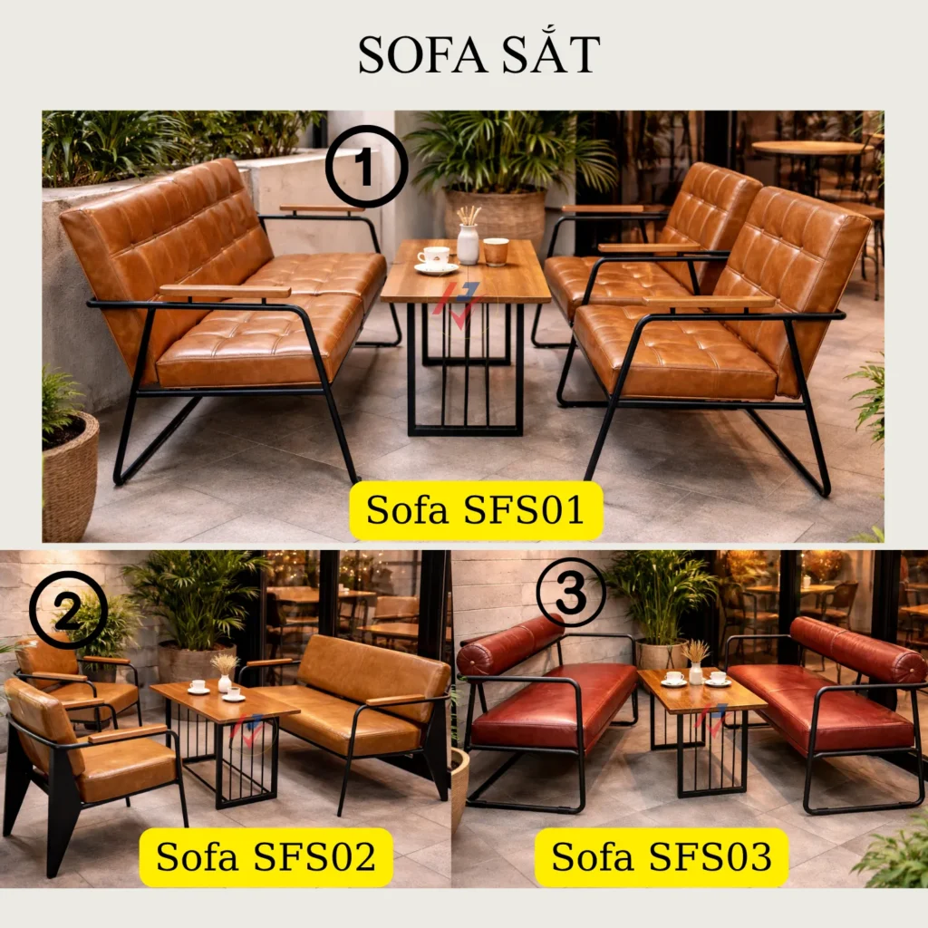 Sofa sắt