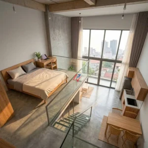 Căn hộ cho thuê - Nội thất Phương Viên