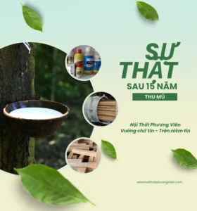 Gỗ cao su - Nội thất Phương Viên ở TPHCM